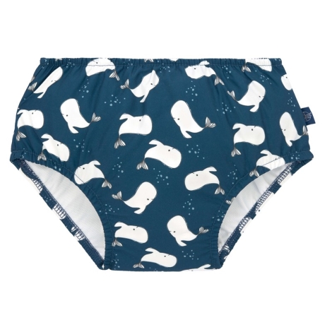 LÄSSIG Swim Diaper Boys Whale 12 měsíců