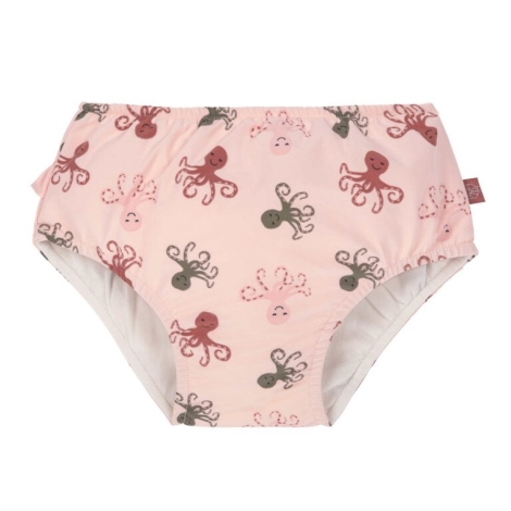 LÄSSIG Swim Diaper Girls Octopus Rose 24 měsíců