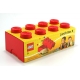 LEGO box na svačinu červený