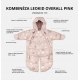 LEOKID Baby Overall Pink Forest 0 - 3 měsíce