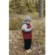 LEOKID Zimní bunda Color Block Redwood vel. 9 - 12 měsíců (vel. 74)