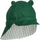 LIEWOOD Gorm Oboustranný klobouček Garden Green/Creme