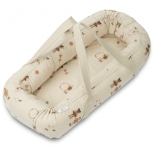 LIEWOOD Gro Babylift/Baby nest Doll/Sandy mix