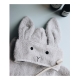 LIEWOOD Osuška s kapucí Rabbit Dumbo Grey