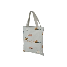 LIEWOOD Tote Bag small Vehicles/Dove Blue mix