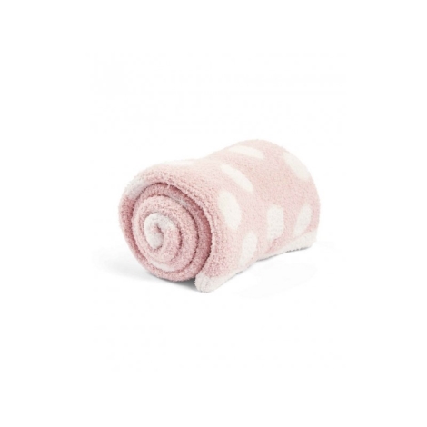 MAMAS & PAPAS Pletená deka žinylka růžová