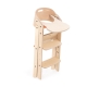 MAMATOYZ My Chair Dřevěná jídelní židlička Nature