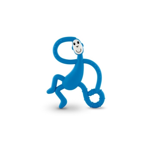 MATCHSTICK MONKEY Kousátko a zubní kartáček Dancing Monkey Modrá