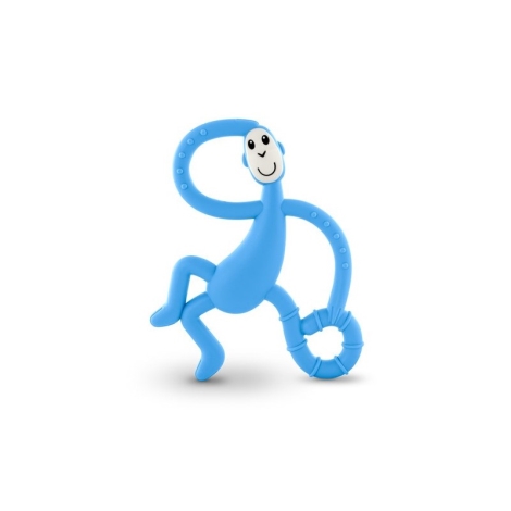 MATCHSTICK MONKEY Kousátko a zubní kartáček Dancing Monkey Světle modrá