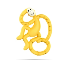MATCHSTICK MONKEY Mini Monkey kousátko s antimikrobiálním povrchem Biocote Žluté