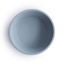 MUSHIE Silikonová miska s přísavkou Powder Blue