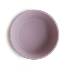 MUSHIE Silikonová miska s přísavkou Soft Lilac
