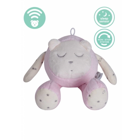 MYHUMMY Šumící medvídek Maskot Spáč Pink + senzor spánku