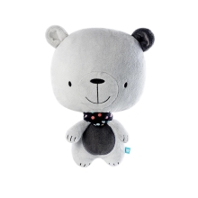 MYHUMMY Šumící Teddy 3v1 medvídek polštářek Gray