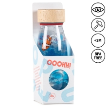 PETIT BOUM Senzorická zvuková lahev 250ml Ryba