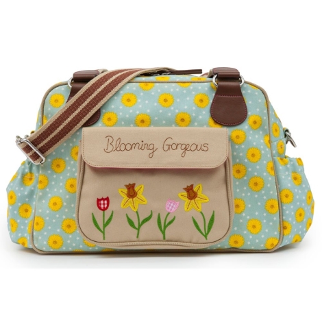 PINK LINING přebalovací taška Blooming Gergeous slunečnice