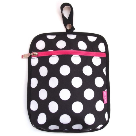 PINKIE Malá taška Pocket Black Dots/Pink