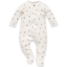 PINOKIO Lovely Day Overal na zip Beige Teddy Bear