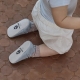 POCO NIDO Capáčky Mini Shoes Pigeon Grey