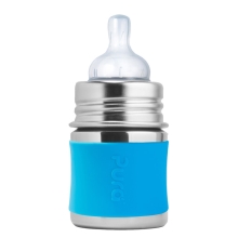PURA Nerezová kojenecká lahev 150 ml aqua