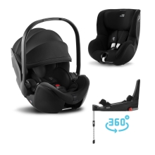 RÖMER Baby-Safe 5Z+Flex Base 5Z+Autosedačka Dualfix 3 i-Size Space Black
