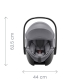RÖMER Baby-Safe 5Z2+Flex Base 5Z+Autosedačka Dualfix 3 i-Size Graphite Marble