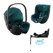 RÖMER Baby-Safe Pro + Vario Base 5Z + Dualfix 5Z Atlantic Green