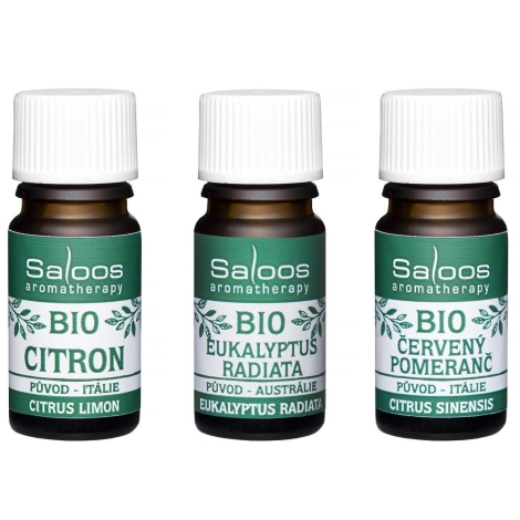 SALOOS Bio esenciální oleje pro děti 3 x 5 ml