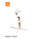 STOKKE Cenově zvýhodněný set Nomi Židlička Natural + Baby set White