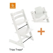 STOKKE Set Tripp Trapp Židlička + Baby set2 White