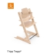 STOKKE Zvýhodněný set Tripp Trapp Židlička Natural + Polstrování Soul System + Baby set White