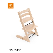 STOKKE Zvýhodněný set Tripp Trapp Židlička Natural + Toddlekind Podložka Classic Camel