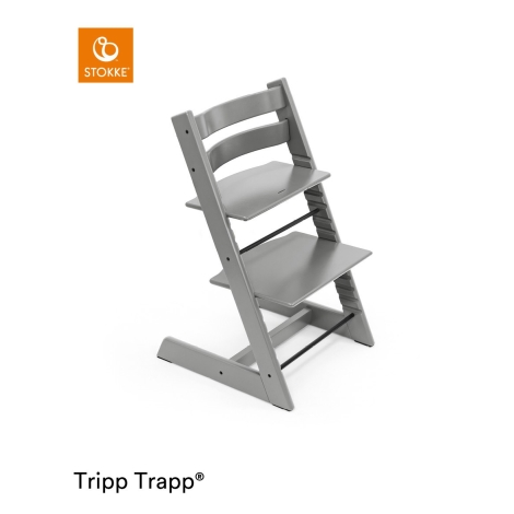 STOKKE Zvýhodněný set Tripp Trapp Židlička Storm Grey + Toddlekind Podložka Classic Moss