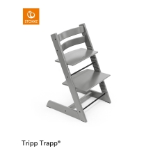 STOKKE Zvýhodněný set Tripp Trapp Židlička Storm Grey + Toddlekind Podložka Classic Stone