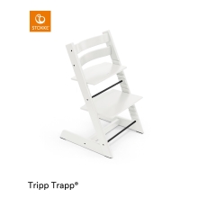 STOKKE Zvýhodněný set Tripp Trapp Židlička White + Toddlekind Koš + Nuuroo Elia Woodrose