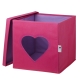 STORE IT Box na hračky s okénkem srdce