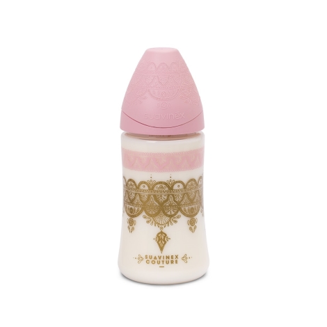 SUAVINEX Couture Láhev 270 ml Pink