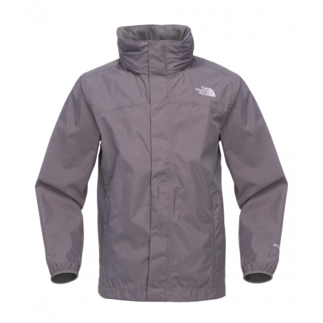 THE NORTH FACE Boys Resolve Jacket Graphite Grey,Spring Green