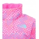THE NORTH FACE Girls Dottie Resolve Jacket Linaria Pink Print