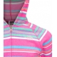 THE NORTH FACE Girls Glacier Striped Full Zip Fl. Linaria Pink vel.S