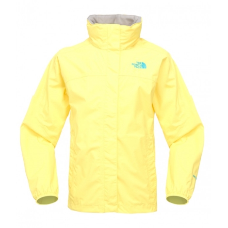 THE NORTH FACE Girls Resolve Jacket Voltage Yellow
