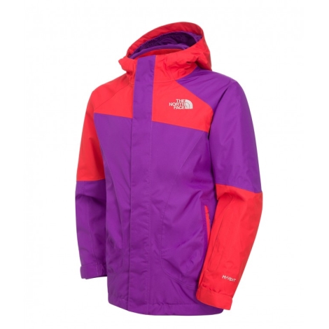 THE NORTH FACE Girls Ski Storm Triclimate Jacket Pixie Purple vel.S