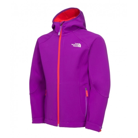 THE NORTH FACE Girls Softshell Jacket Pixie Purple