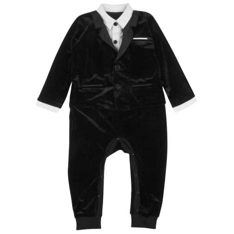 THE TINY UNIVERSE Overal The Ultimate Tuxedo All Black 104