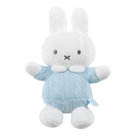 TIAMO Miffy Knitted Chrastící králíček modrý