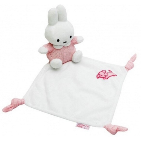 TIAMO Miffy Knitted Muchláček králíček růžový