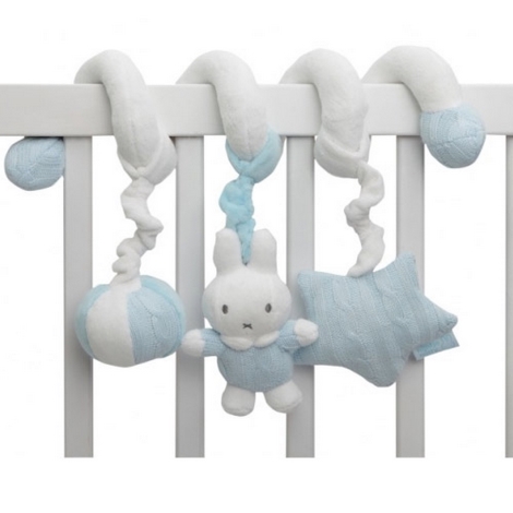 TIAMO Miffy Knitted Spirála králíček modrý