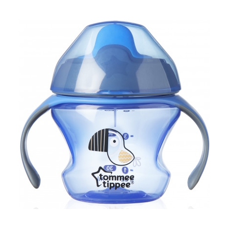 TOMMEE TIPPEE Netekoucí hrnek Explora First Cup 150ml 4m+ modrá