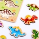 TOOKY TOYS Vkládací puzzle Dinosauři