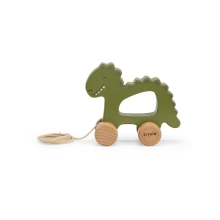 TRIXIE Dřevěná tahací hračka Mr. Dino